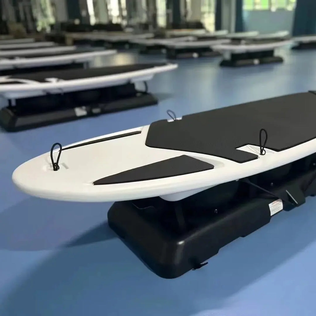 Surfing Indoor With Balance Balls and Non-Slip Stand up Inflatable Paddle Surf Balance Board for Gympromote sales