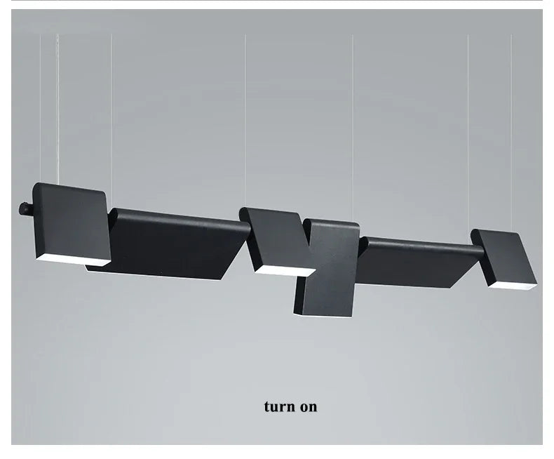 Modern Rotatable Led Chandelier Lighting Living Dining Room Pendant Lamp Home Decor Bar Office Reception Hanging Light Luminaire