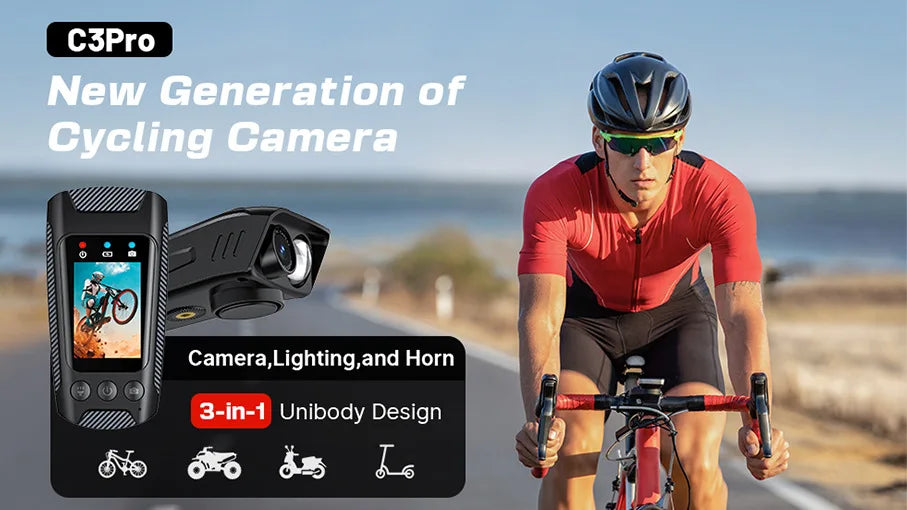 HD 4K 60FPS Action Camera for Motorcycle Bike Helmet Sports DV Video Recorder Car DVR Dash Cam Outdoor Bicycle Surveillance