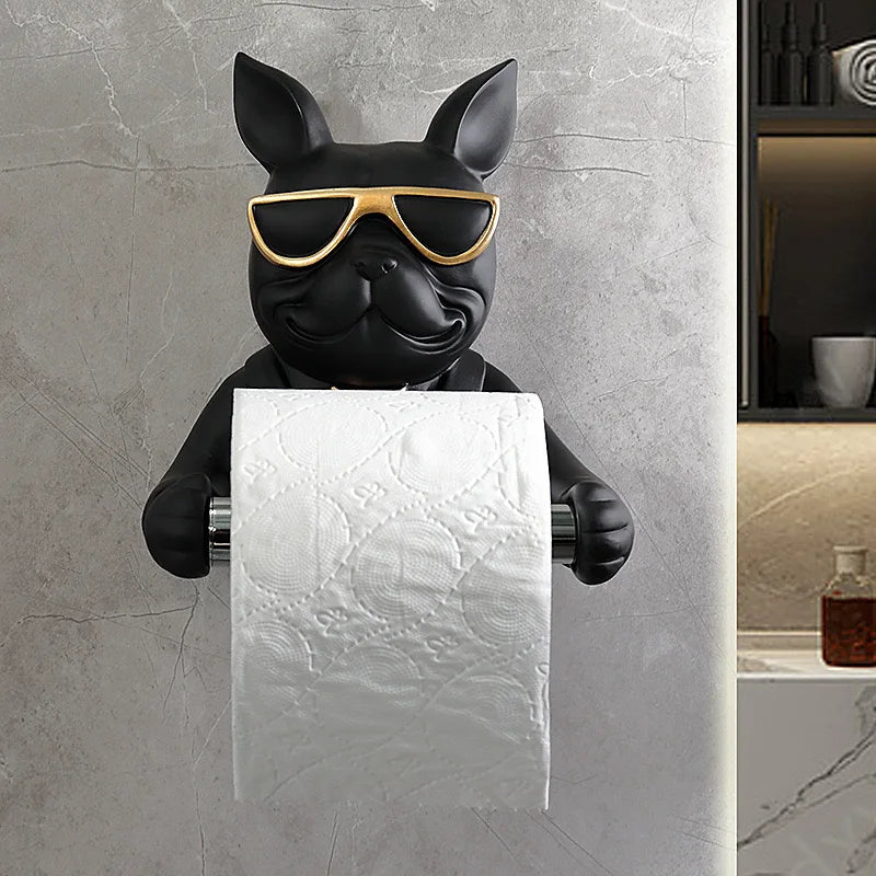 Wall Mounted Toilet Paper Holder Creative Tissue Holder Mobile Phone Bathroom Paper Roll Rack Wall Mount Bathroom Product