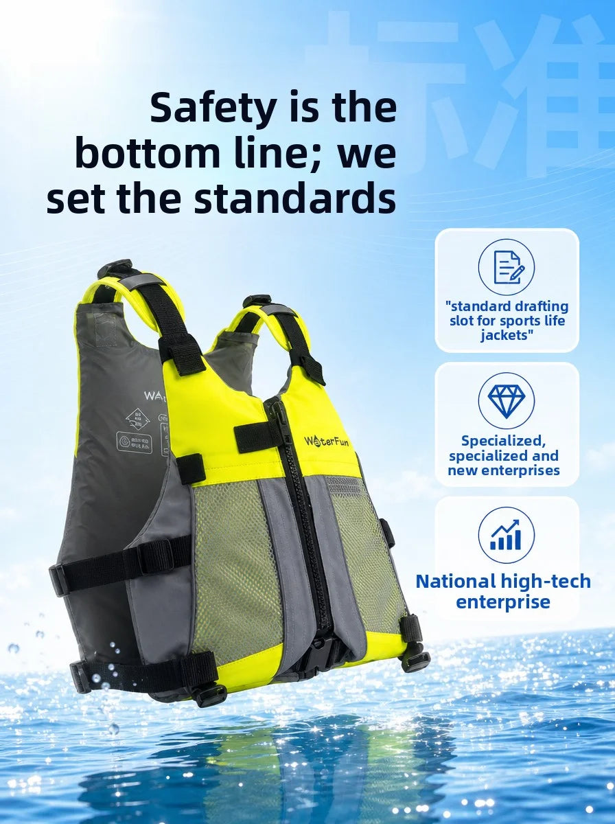 WaterFun SUP Paddleboard Kayak Life Jacket High Buoyancy Water Sports Safety Vest
