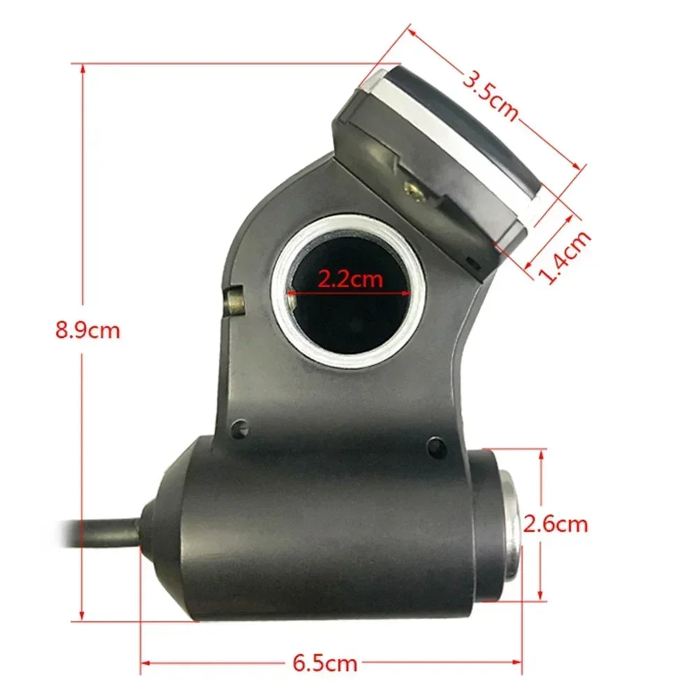 36V 48V 60V  Electric Scooter Throttle Grip With Key Lock Power Indicator Durable E-bike Accessories Motor With LCD Display