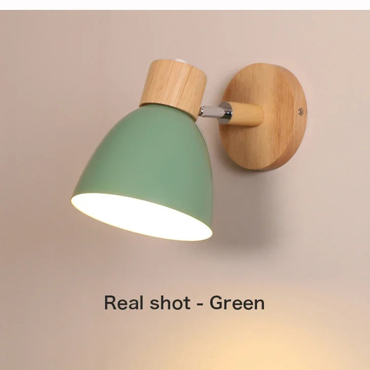 Modern Minimalism Design Iron Art Circular Adjustable Home Hotel Bedroom Wall Light LED Reading Light Balcony Living Room