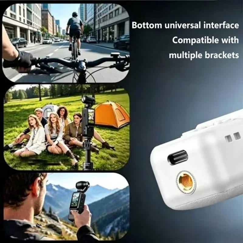 Lenovo HD 4K Action Camera 180° Rotatable Video Recording Entry Portable Action Camera For Vlog YouTube Tiktok Girls Record Life