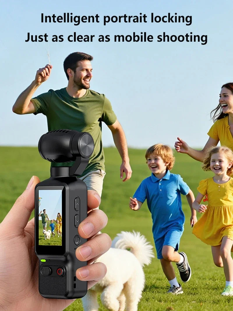 Lenovo HD 4K Action Camera 180° Rotatable Video Recording Entry Portable Action Camera For Vlog YouTube Tiktok Girls Record Life