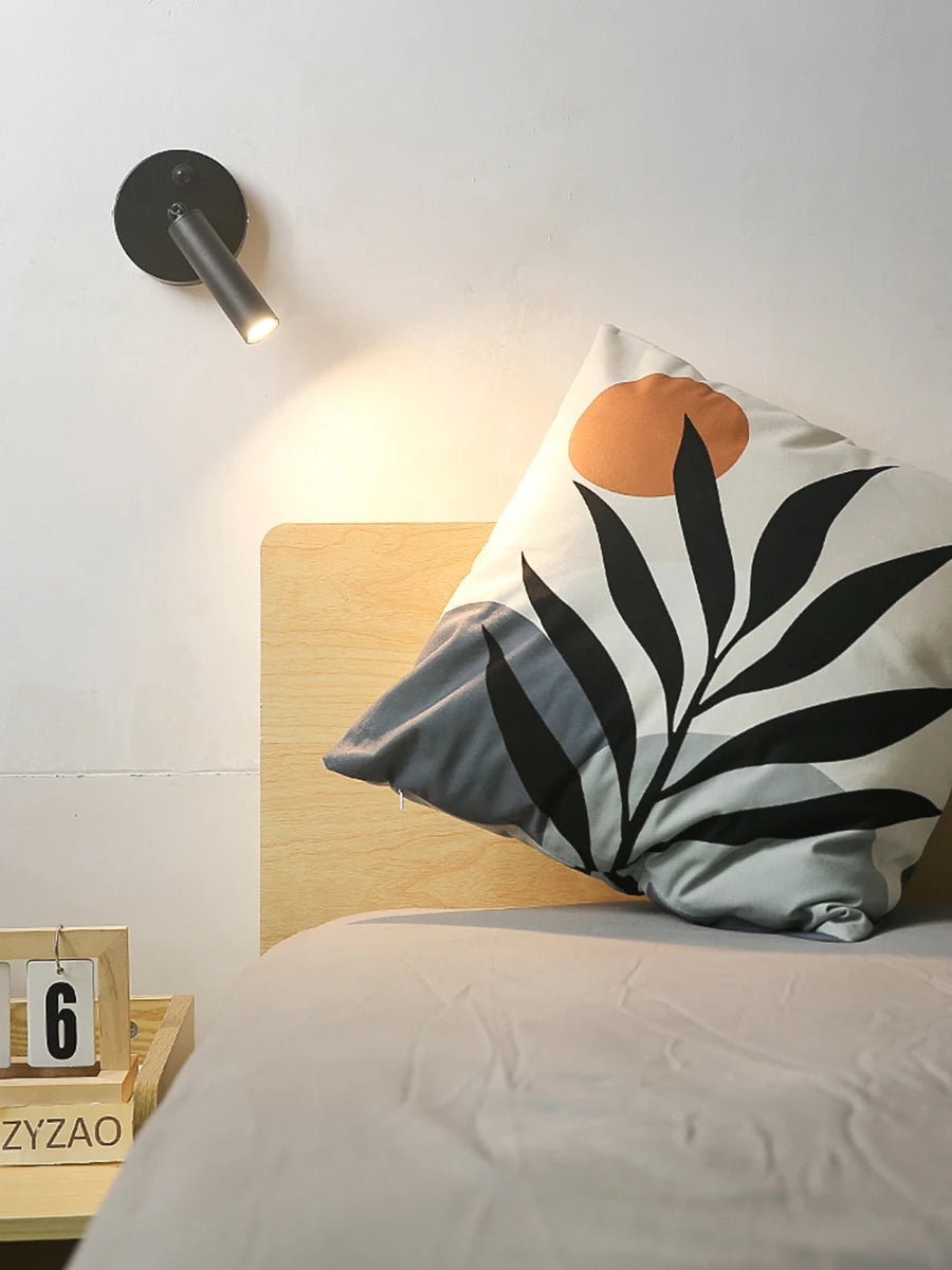 Modern Wall Lamps Folding with Switch LED Reading Spot Light for Home Study Wall Lights Bedroom Bedside Living Room Decor Light