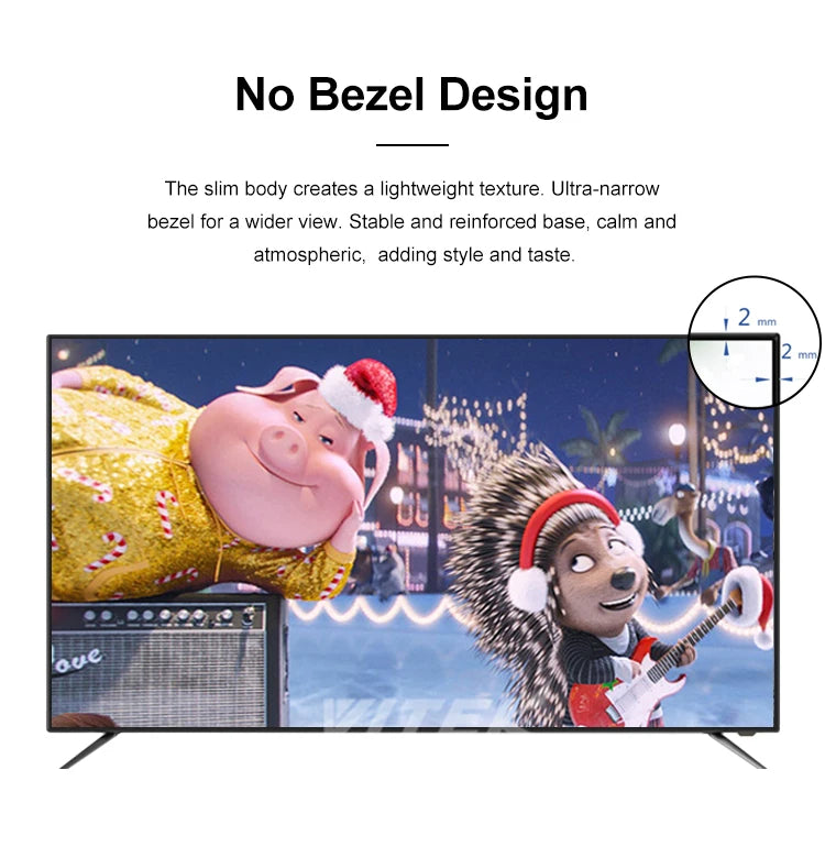 Best Selling 32 42 43 Inch Smart LCD LED TV Set UHD Television 4K, Smart 49 50 55 65 75 Inch LED 4K Big TV