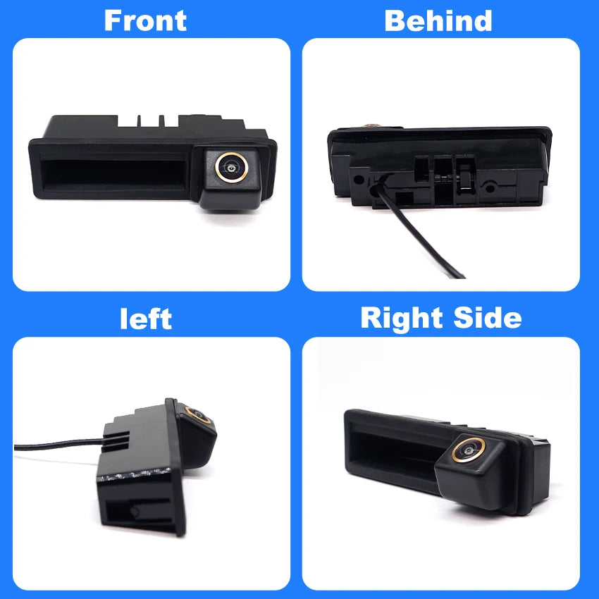 HD CCD Car Reversing Camera For Audi A6 C6 4F S6 RS6 Q7 4L 2005~2015 AHD 1080P 170°FishEye Vehicle Truck Handle Rear View Camera
