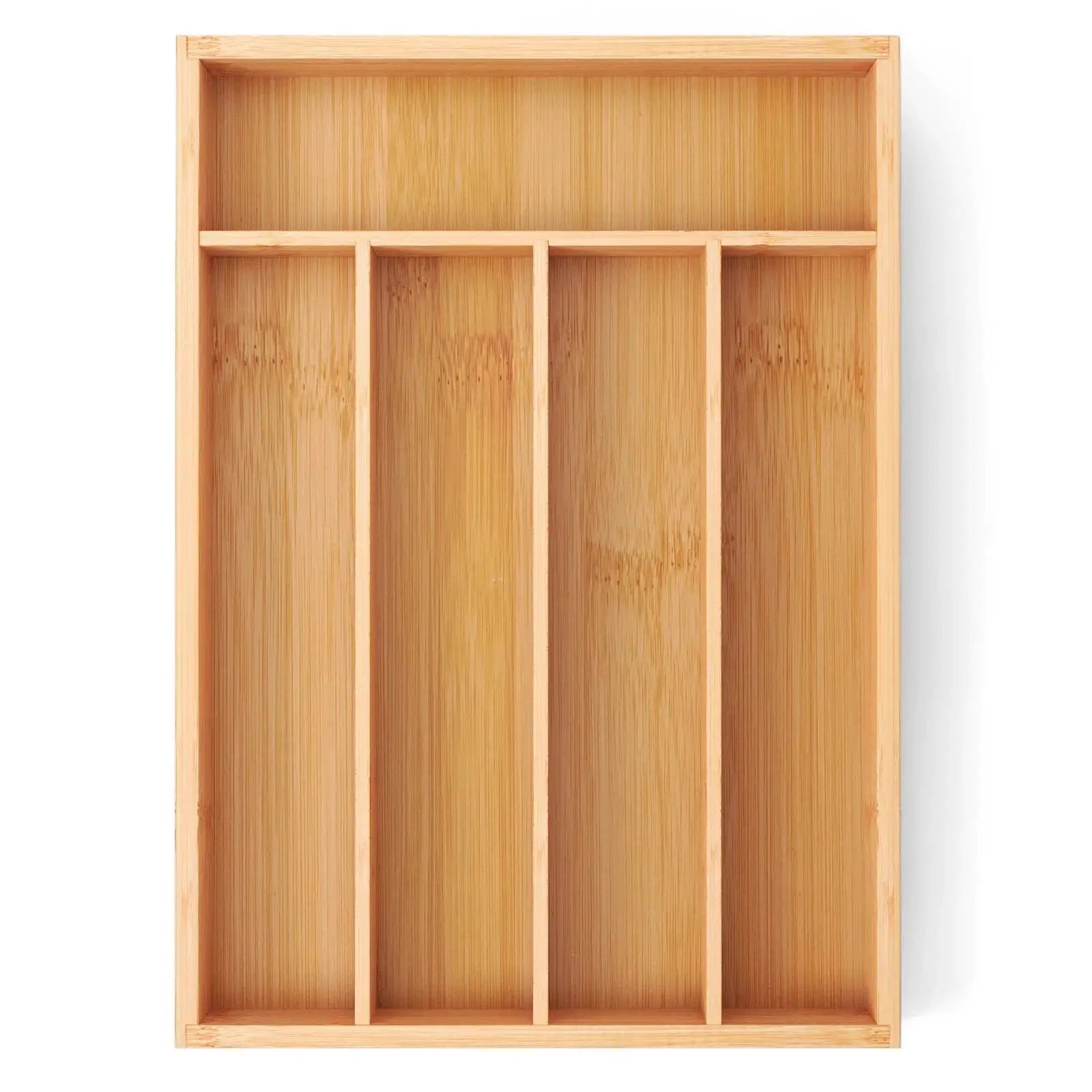 Durable Kitchen Accesorios Cutlery Bamboo Box Sierware Durable Kitchen Drawer Organizer Tray Organizer Kitchen Accesorios