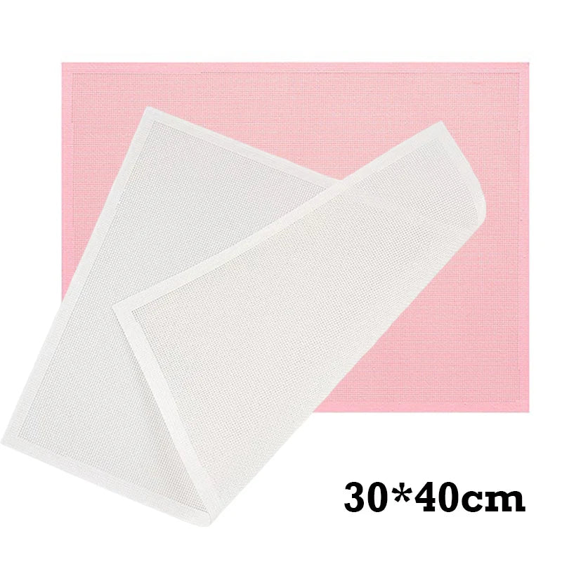 30*40cm Baking Mat Non-Stick Silicone Grid Pad Flat Mats For Cookies Pastry Snacks Baking Tools Accessories Kitchen Gadgets