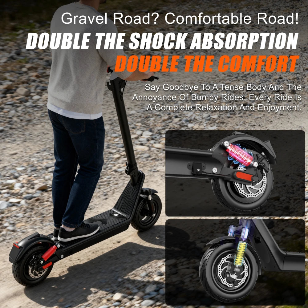 HUANCI X9B 1000W Electric Scooter E Scooter 48V20AH Foldable E-Scooter E-Scooters 40km/h Scooter Electric 10 Inch E-Scooter Adul
