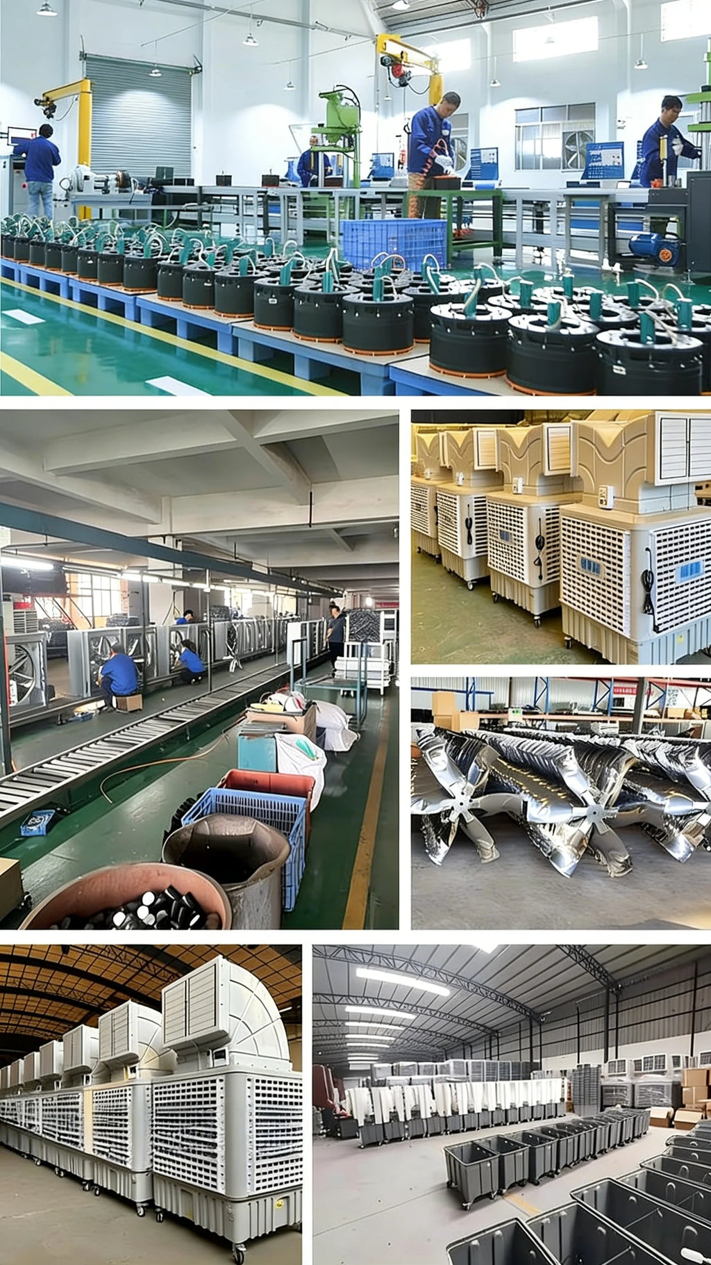 Air Cooler Evaporator, Industrial Fan, Portable Air Conditioning Unit, High Efficiency Cooling System, Energy Saving Ventilator
