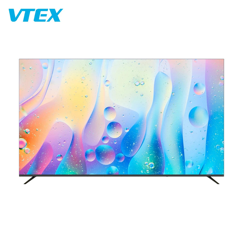 Frameless Big Screen Smart Television UHD High Quality Outdoor Protective Case 75 Inch TV Advertising Online TV Android