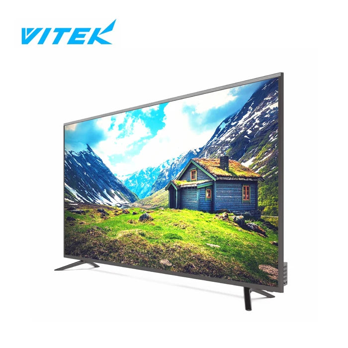 Vitek Television Sets TV 32 43 50 55 65 FHD or UHD LED 4K Smart TV From Shenzhen Factory