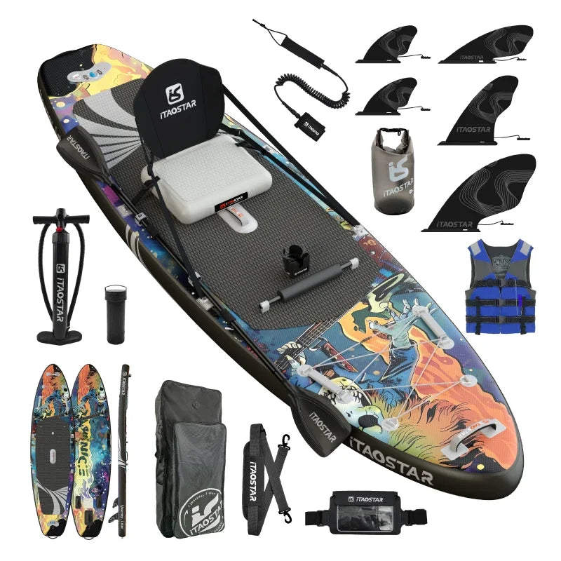 Inflatable Paddleboard SUP Surf Yoga Stand Up Paddleboard