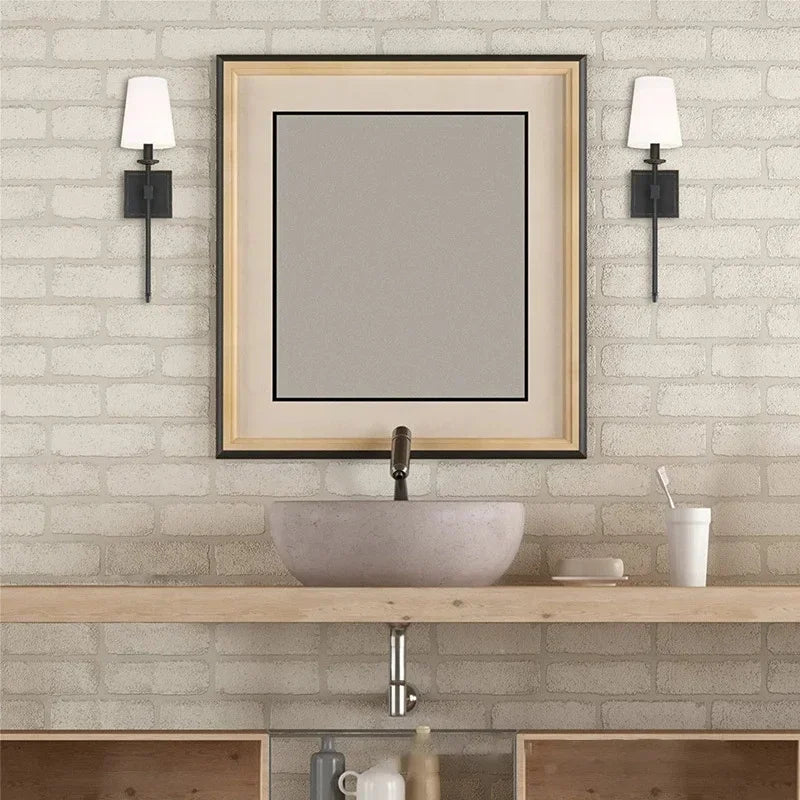 Modern American Led Wall Lamp Decor Bathroom Mirror Light Bedroom Corridor Stairs Cloth Indoor TV Background Decor Light