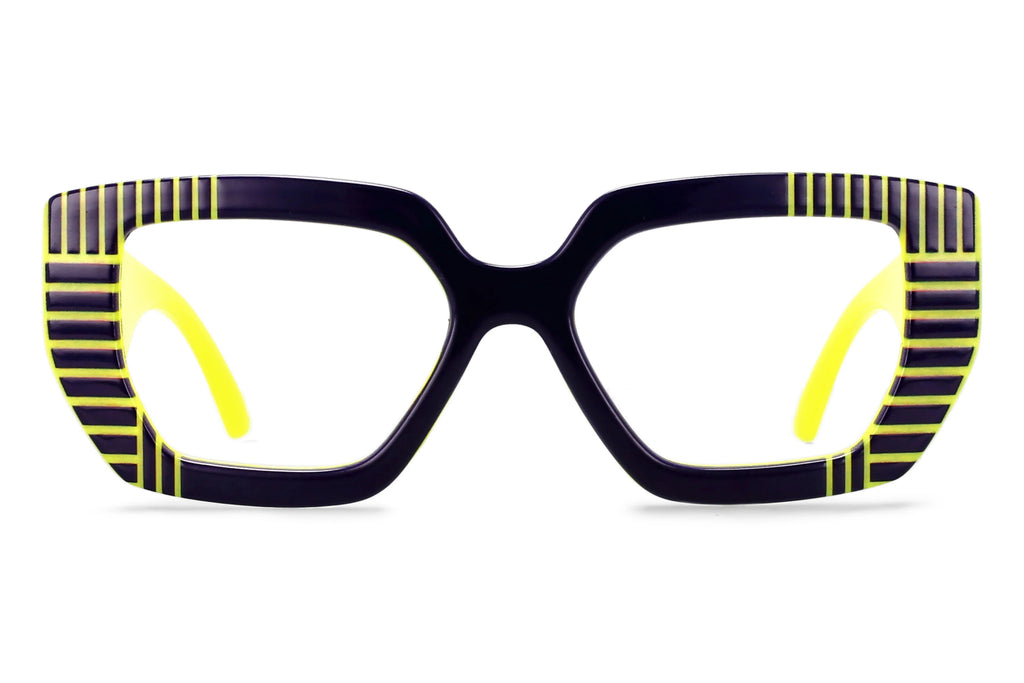 R57095 Women Fashion Colorful Stripe Reading Glasses Dioptric +0.50~+3.50 Lady Trend Square Large Frames Presbyopic Eyeglass