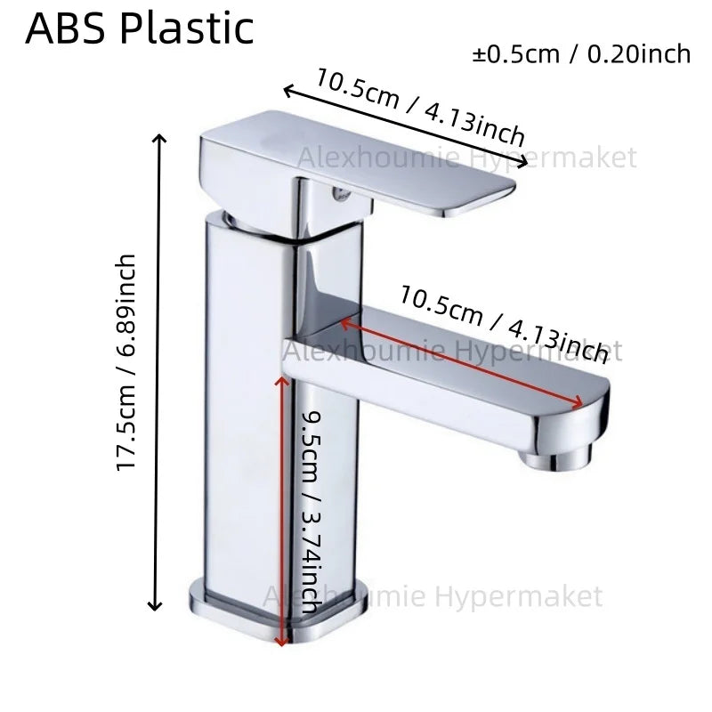 Basin Sink Bathroom Faucet Deck Mounted Hot Cold Water Basin Mixer Taps Black Lavatory Sink Tap 2024