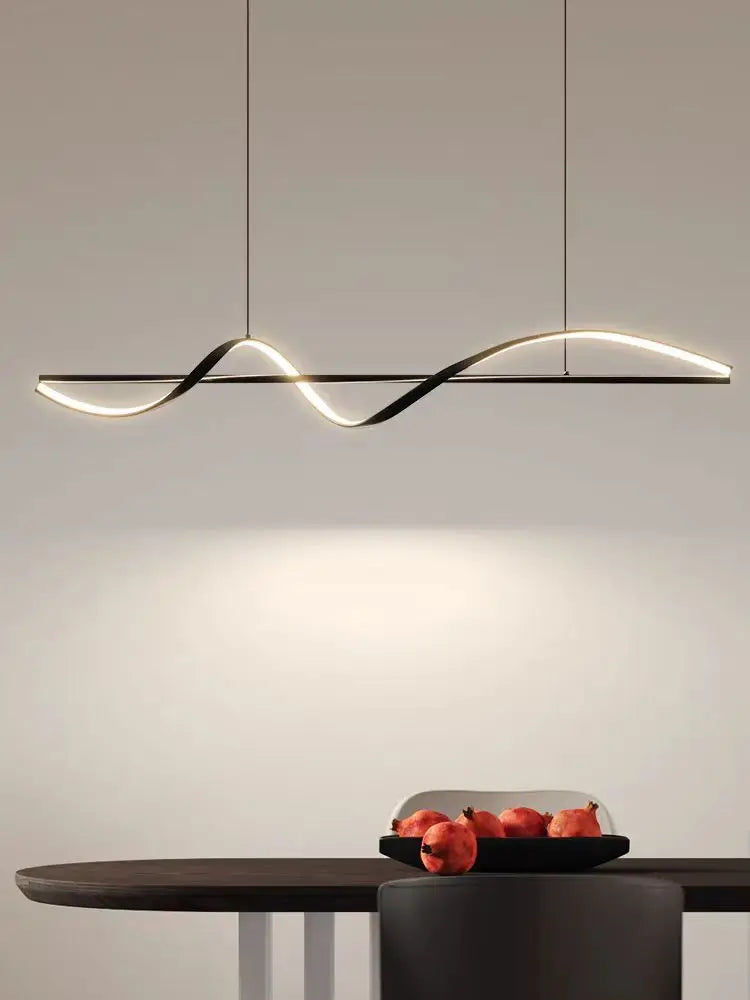 Modern Light Luxury Restaurant Pendant Lamp Italian Creative Living Room Dining Table Bar Counter Nordic LED Lighting Fixtures