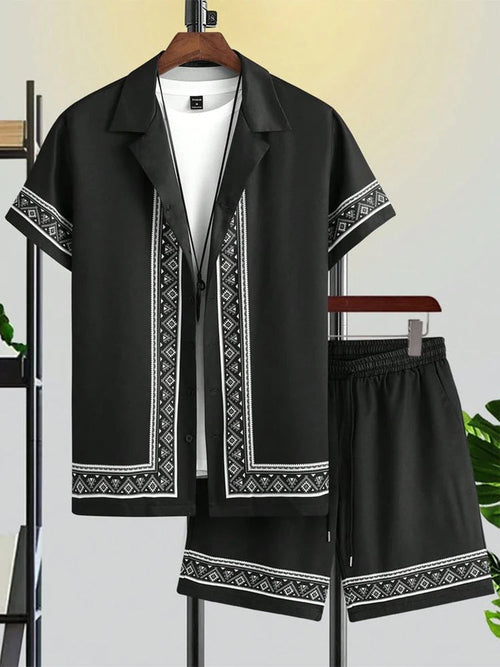 Summer Men's casual beach outfit