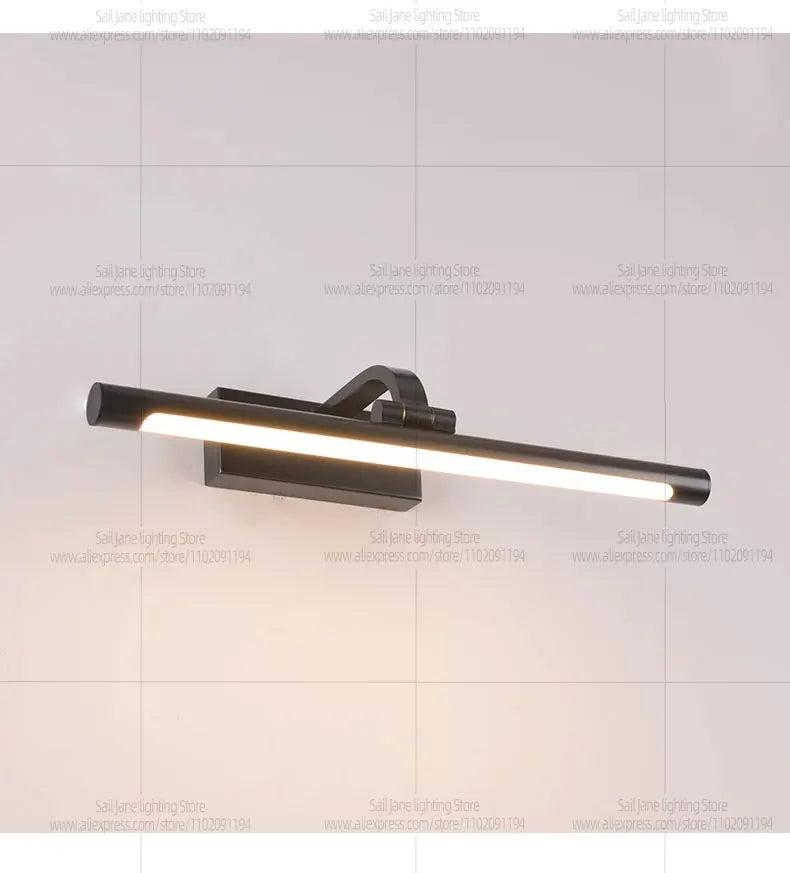 Modern LED Picture Light 180° Rotatable Wall Mounted Sconce For Painting Artwork Gallery Bathroom Mirror Vanity Lighting Fixture