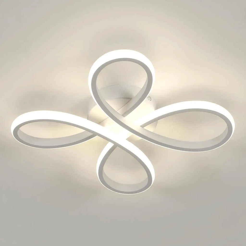 Modern LED Ceiling Light, 27cm Ceiling Lamp, LED Ceiling Light Fixture for Bedroom Living Room, Dining Room Kitchen