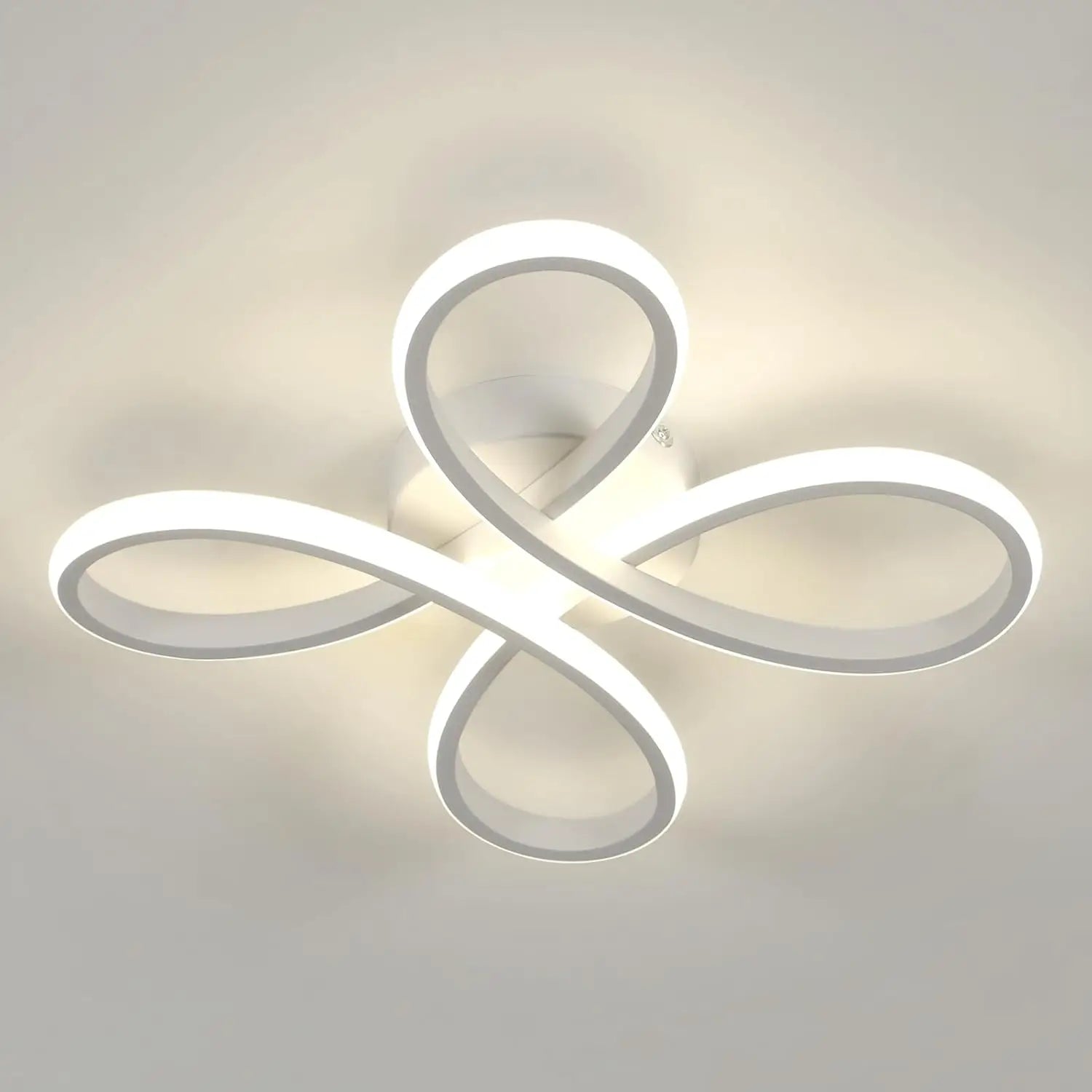 Modern LED Ceiling Light, 27cm Ceiling Lamp, LED Ceiling Light Fixture for Bedroom Living Room, Dining Room Kitchen