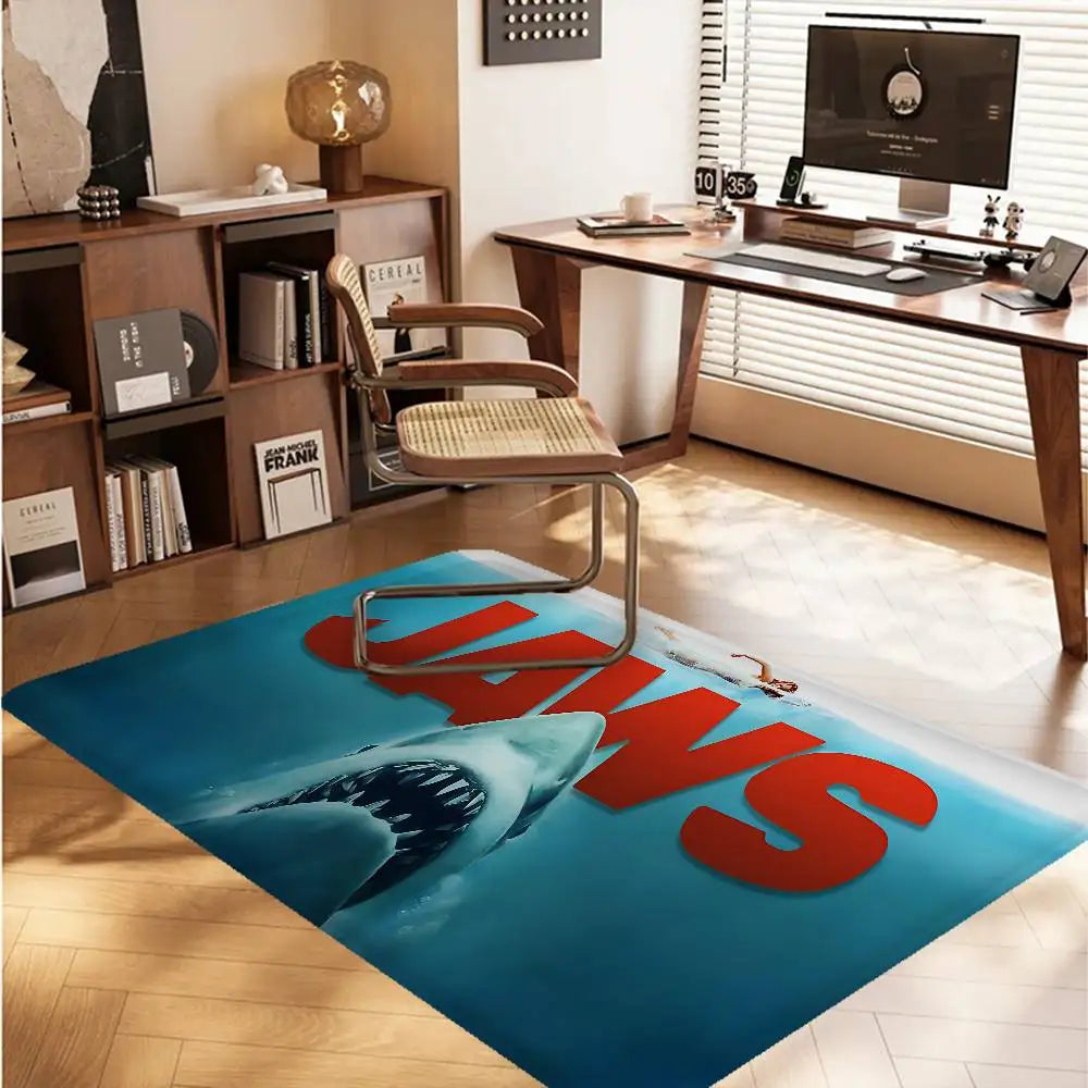 J-JAWS Movie Kitchen Mat Cheaper Anti-slip Modern Living Room Balcony Printed Modern Home Decor