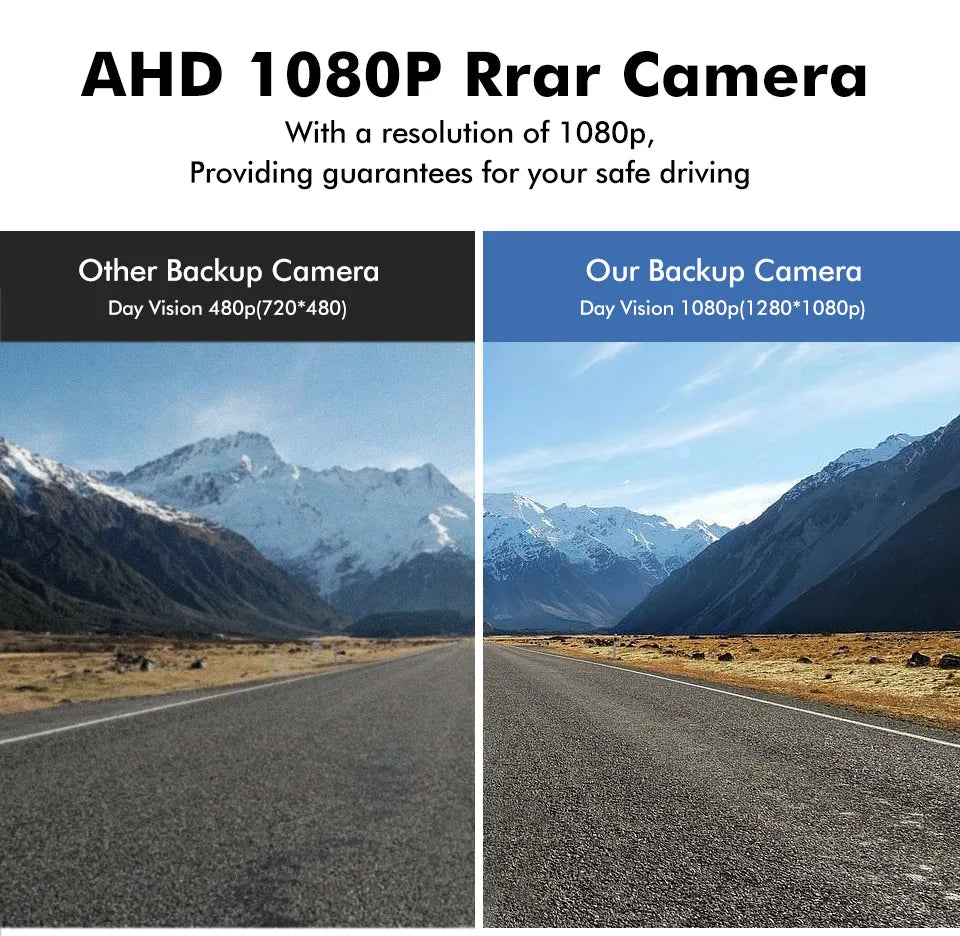 SMARTOUR 4K CVBS AHD 1080P Vehicle Rear View Camera Car Reverse Night Vision Waterproof For AHD Input Car Android Radio Screen