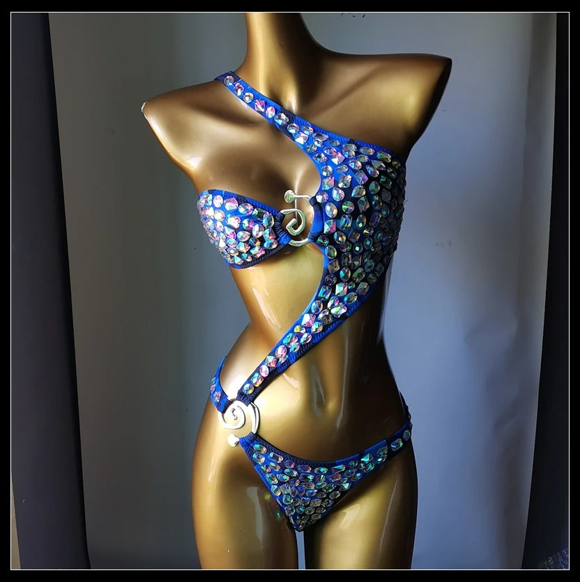2025 newest fashion swimsuit bar bikinidiamond bikini crystal bar bikini  swimsuit handmade bar bikini diamond bikini swimsuit