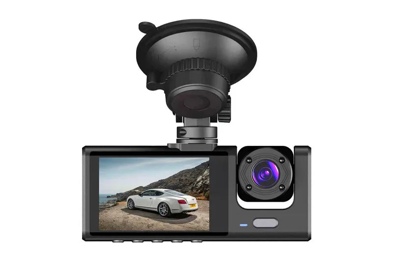 3 Camera Lens Car DVR 3-Channel Dash Cam HD 1080P Dash Camera Dual Lens Dashcam Video Recorder Black Box dash camera car dvr