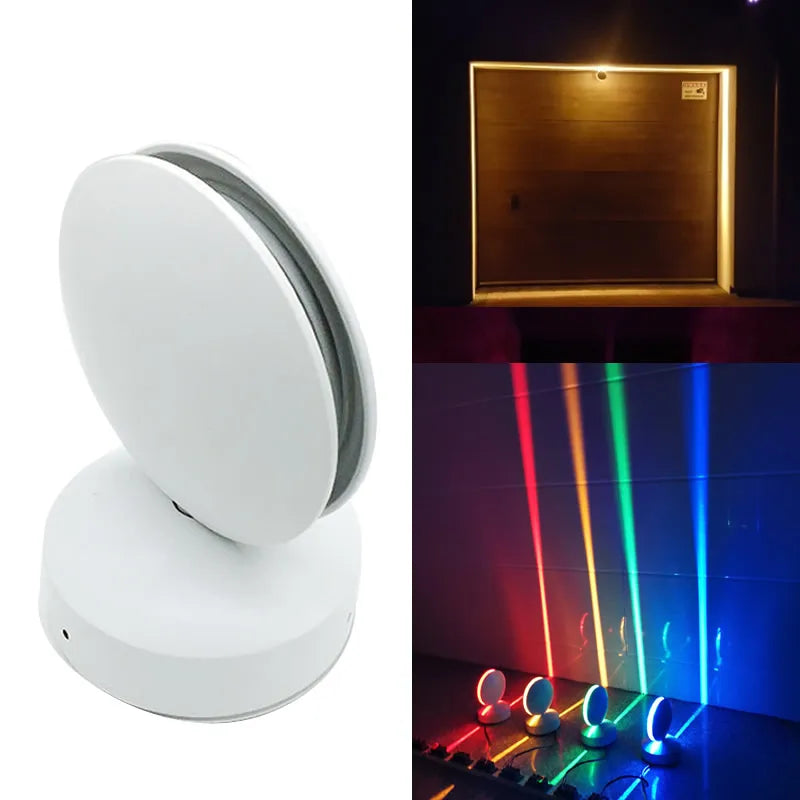 LED Wall Lamp Windows Sill Lights Warm Cold Red Green Blue Pink RGB Home Door frame Corridor Balcony Garage Hotel Lighting