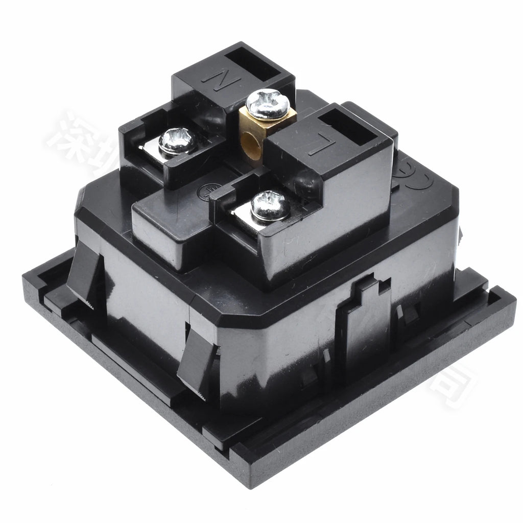 Europe socket embedded industrial outlet Inverter output socket EU universal electrical Russia,South Korea AC power connector16A
