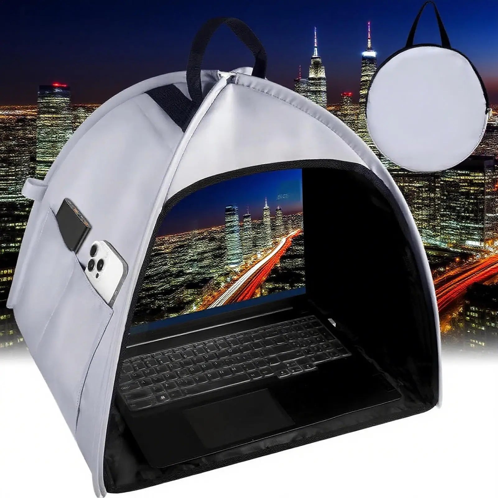 Portable Laptop Sunshade Universal Foldable Laptop Sunshade Privacy Protection Cover Suitable For 13-16 Inches Laptop