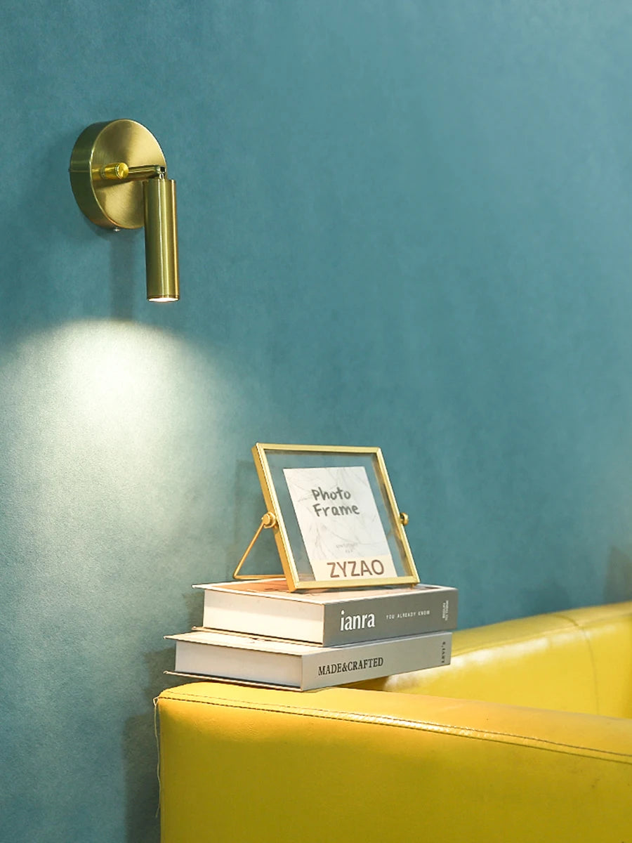 Modern Wall Lamps Folding with Switch LED Reading Spot Light for Home Study Wall Lights Bedroom Bedside Living Room Decor Light