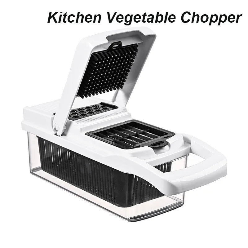 Kitchen Vegetable Chopper Dicing Fruit Cutter Grater Chopping Onion Dicing Tool Garlic Press Cooking Cutting Kitchen Gadgets