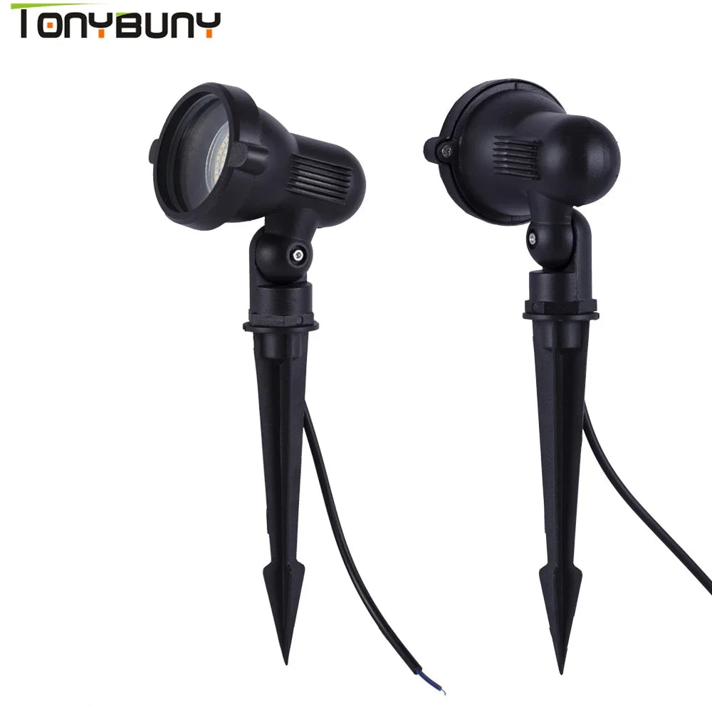 Outdoor LED Tree Light Waterproof Landscape Spotlight Garden Yard Lawn Spike Lamp Park Wall Washer Lighting
