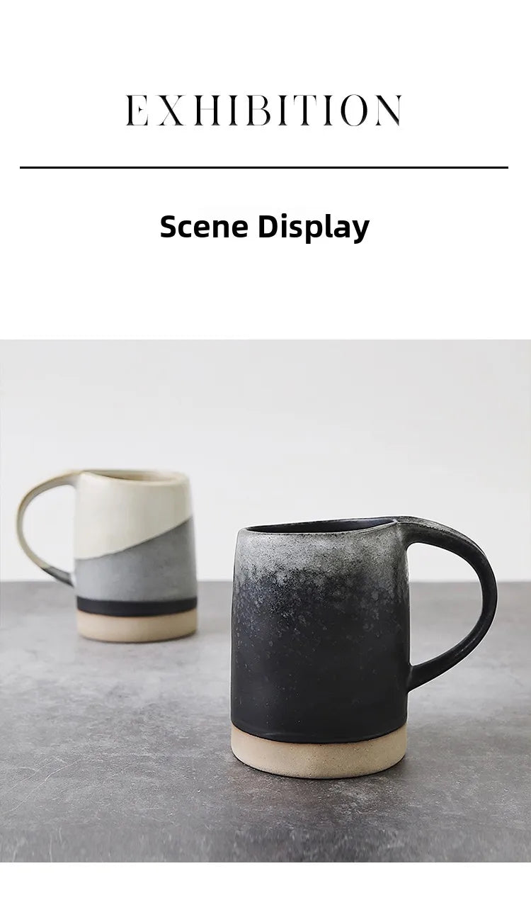 Tlife Japanese Sle Cerc Coffee Cup Vintage Small Batch Mugs Couple Cups Day Night Home Use Handmade Available
