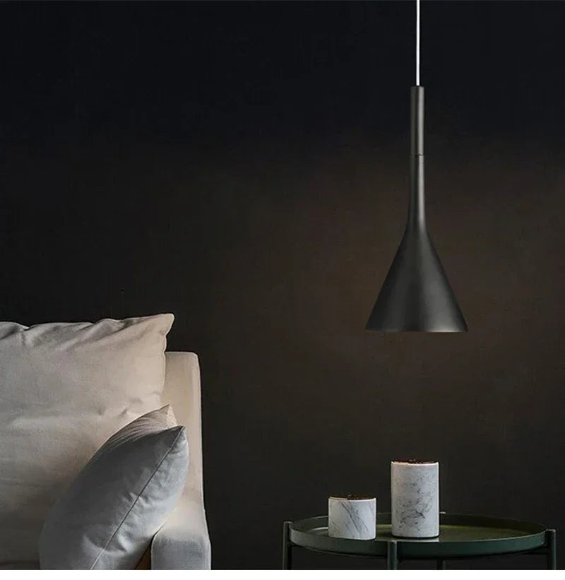 Modern Led Pendant Lights  White Light E27 for Kitchen Fixtures Bedroom Table Dining Room Hanging Lamp Lampshade Home Chandelier