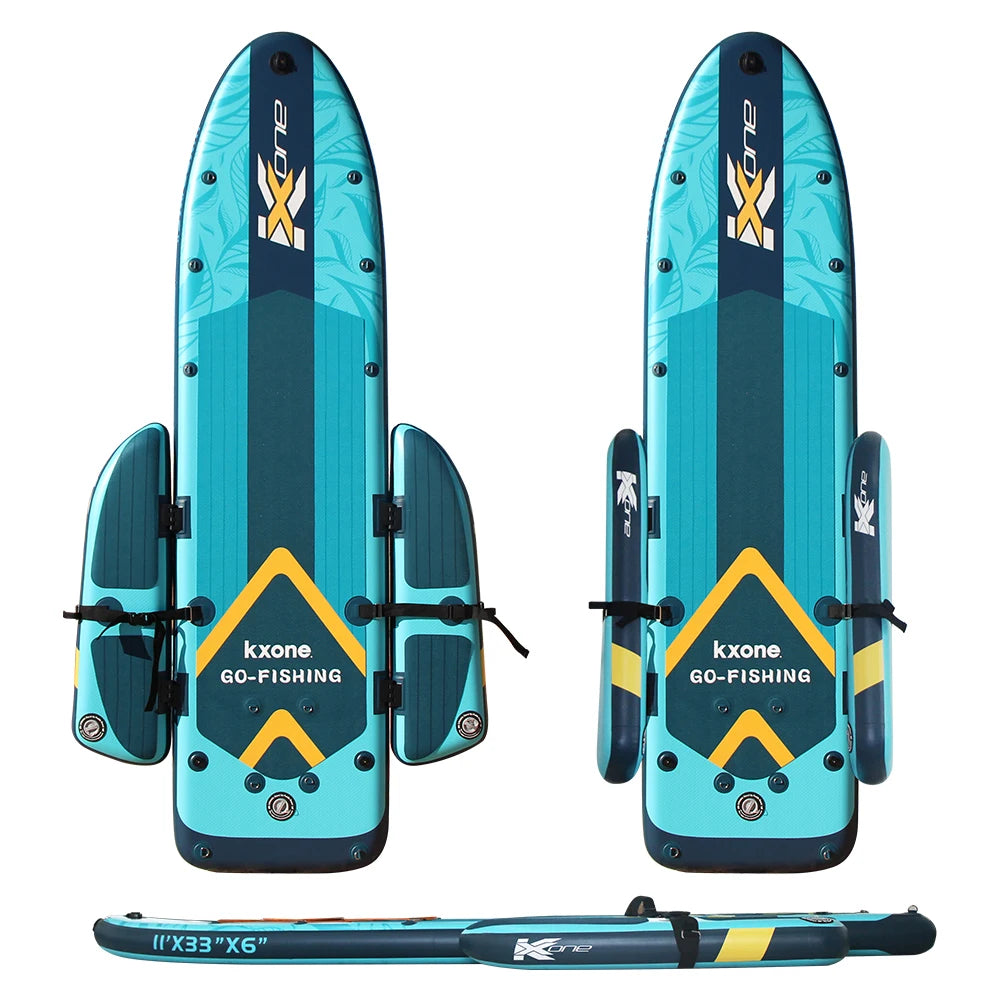Manufacturer Customized 11'6" Waterplay Surfing Inflatable Sup Loong Inflatable SUP Board With Accessories For River And Lake