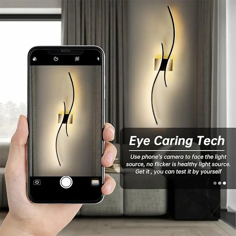 Modern LED Wall Light Fixtures for Corridor Aisle Hardwired Indoor LED Wall Lamps Sconce for Bedroom Kitchen Interior Lighting