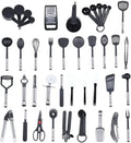 40 Pcs Kitchen Utensils Stainless Steel Kitchen Utensils Set Nylon Kitchen Utensils for Kitchen Baking Mixing Kitchen Cooking