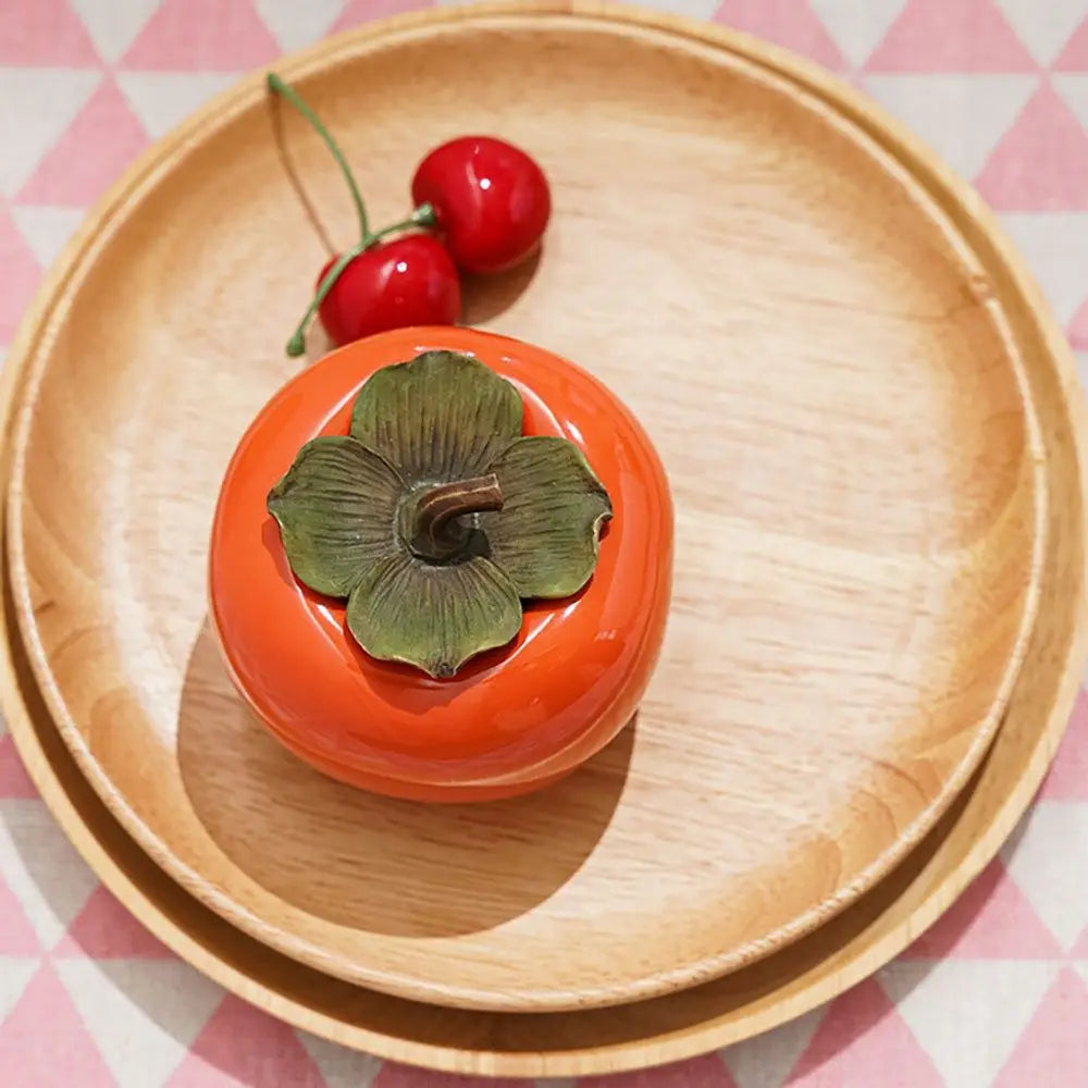 Rubber Wood Eco-Friendly Hand-made Round Kitchen Supplies Unbreakable Snack Plate Wood Plate Tea Tray Dessert Plate