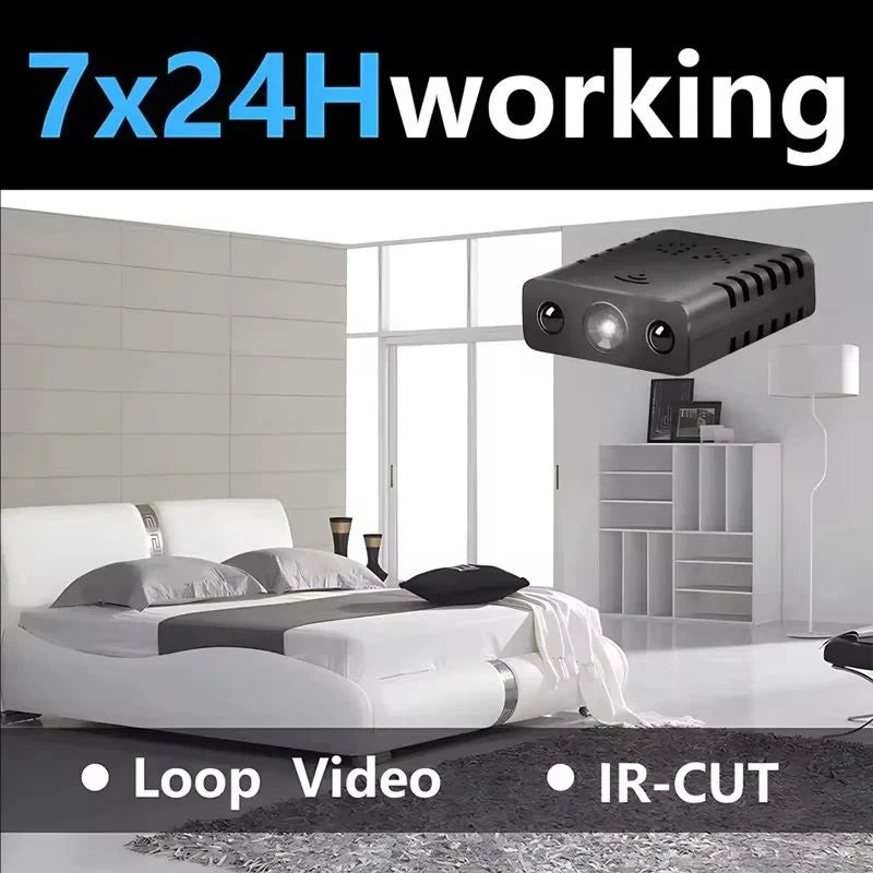 1080P HD Mini Camera XD DV Camera Smart Home Security Indoor Anti-theft Camera Video Voice APP Real-time Cam