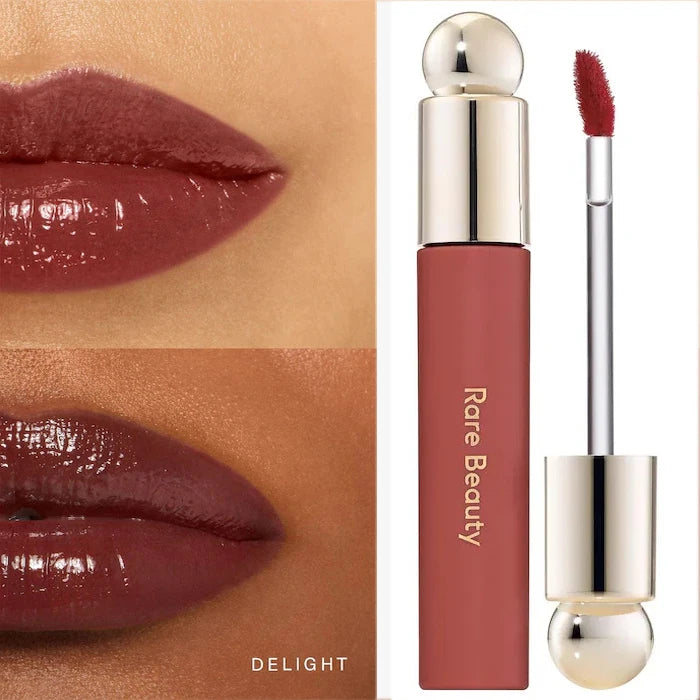 Rare Beauty Matte Lip Gloss Waterproof Non-Stick Cup Lip Glaze Smudge Proof Not Fade Delight Hope Happy Wonder Liquid Lipstick