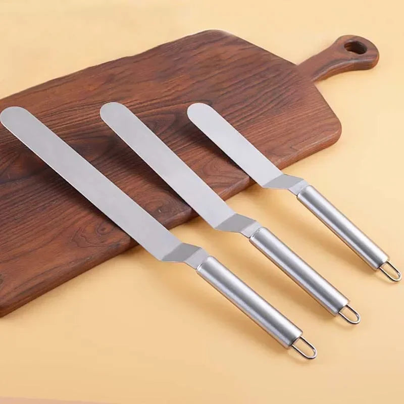 Portable Cream Spatula Cake Butter Accessories Kitchen Gadgets Cake Decorating Tools Stainless Steel  Baking  Pastry Tools