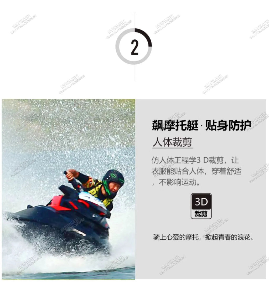 Impact Vest Wakesurf Vest CE Approved Jet Ski Life Jacket Premium Quality Comp Impact Vest Great for All Watersports Activities