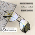 Sports Intelligent Photochromic Progressive Multifocal Reading Glasses Men Luxury Finished Near Far Sight Sunglasses 1.0-4.0