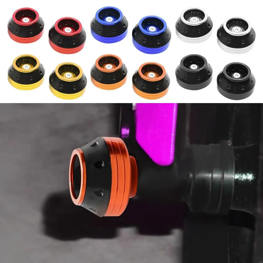 Durable Electric Scooter Accessories Aluminum Alloy Anti Crash Protector Shock Absorption Slider Cups Protection Pads