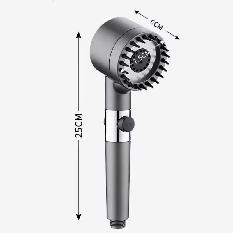 Shower Filter Four Modes Bathroom Accessories Head Massage Showerhead Replete for Shower Heads Knobs Showers Parts Fixture Home